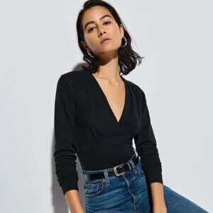 Nation LTD Andy Top Black Size Large NWT